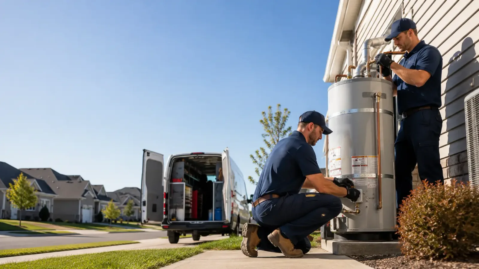 Water Heater Installation in Armstrong, TX